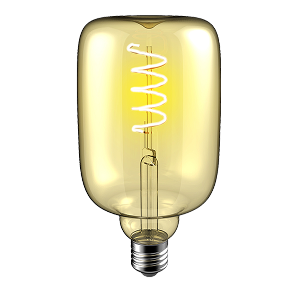 Crompton 22010 LED Decorative Aureum Vase G95 Golden 4W 1800K ES-E27