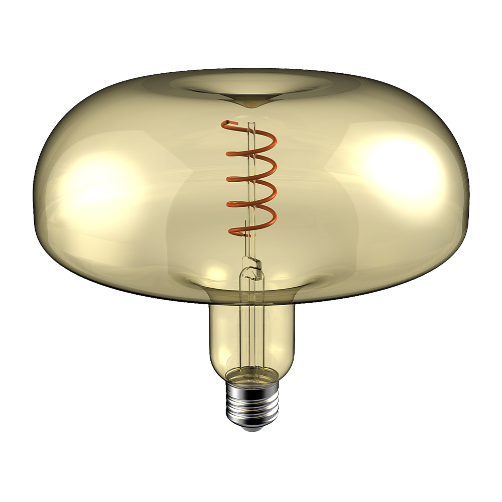 Crompton 22041 LED Decorative Aureum Bowl G200 Golden 4W 1800K ES-E27