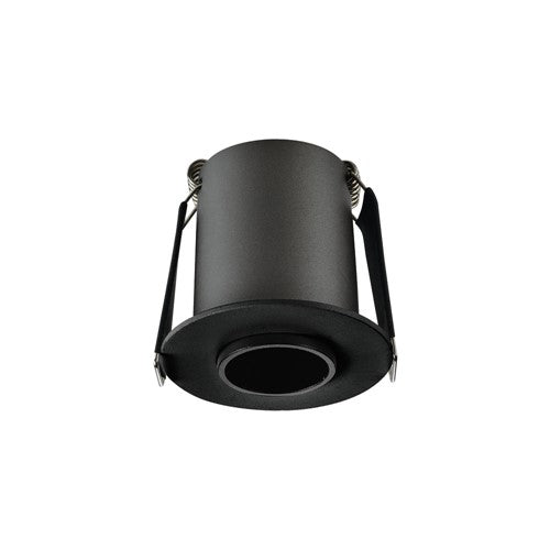 Integral LED Hi-Brite Downlight 45Mm Cutout 9W 500Lm 58Lm/W 3000K 30 Beam Non-Dimm Finish-A Black Integral - ILDL45K002