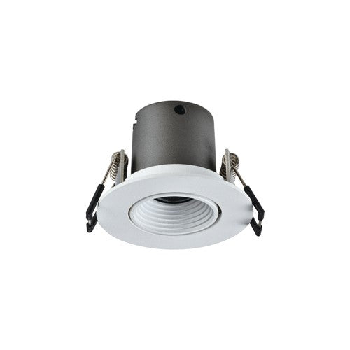 Integral LED Mini Tiltable Downlight 50Mm Cutout 3.3W 155Lm 47Lm/W 3000K 15 Beam Non-Dim Finish-F White Integral - ILDL50J005