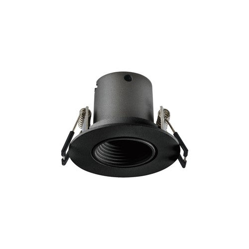 Integral LED Mini Tiltable Downlight 50Mm Cutout 3.3W 155Lm 47Lm/W 3000K 15 Beam Non-Dim Finish-F Black Integral - ILDL50J006