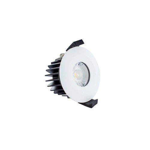 Integral LED Low-Profile Fire Rated Downlight 70-75Mm Cutout Ip65 520Lm 6W 4000K 38 Beam Dimmable 86Lm/W White Integral - ILDLFR70B003