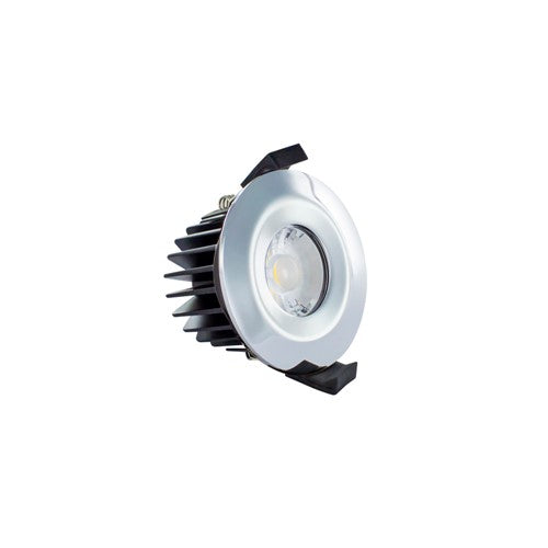 Integral LED Low-Profile Fire Rated Downlight 70-75Mm Cutout Ip65 430Lm 6W 3000K 38 Beam Dimmable 72Lm/W Polished Chrome Integral - ILDLFR70B008