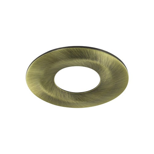 Integral LED Low-Profile Fire Rated Downlight Antique Brass Bezel Integral - ILDLFR70B025