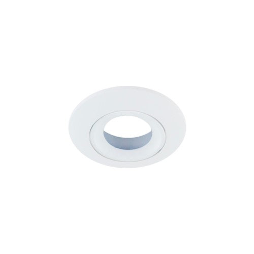 Integral LED Luxfire Fire Rated Tiltable Downlight White Bezel Integral - ILDLFR92C019