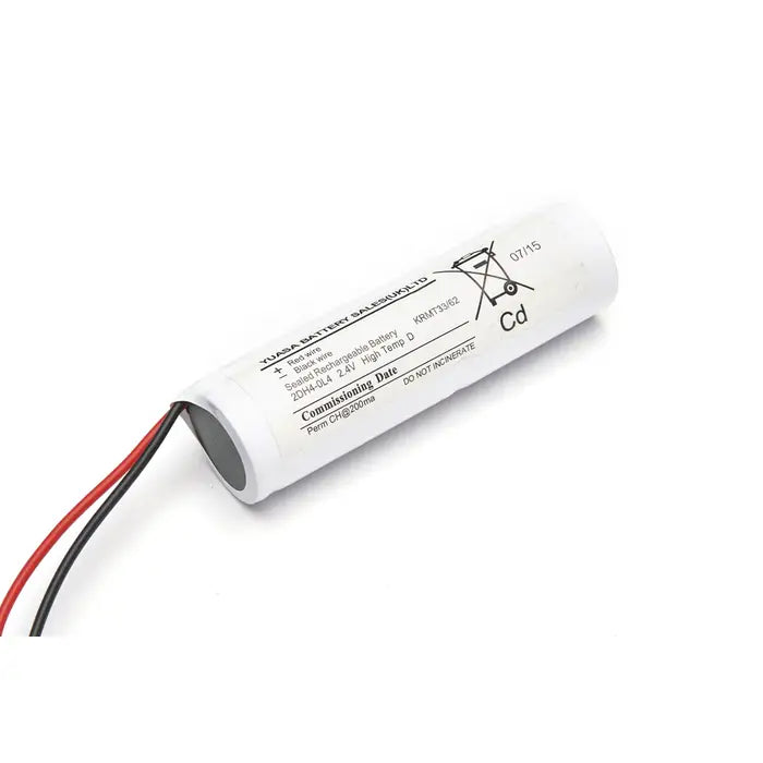 2DH4-0L4 Yuasa Emergency Battery 2.4v 4.0Ah Ni-Cd
