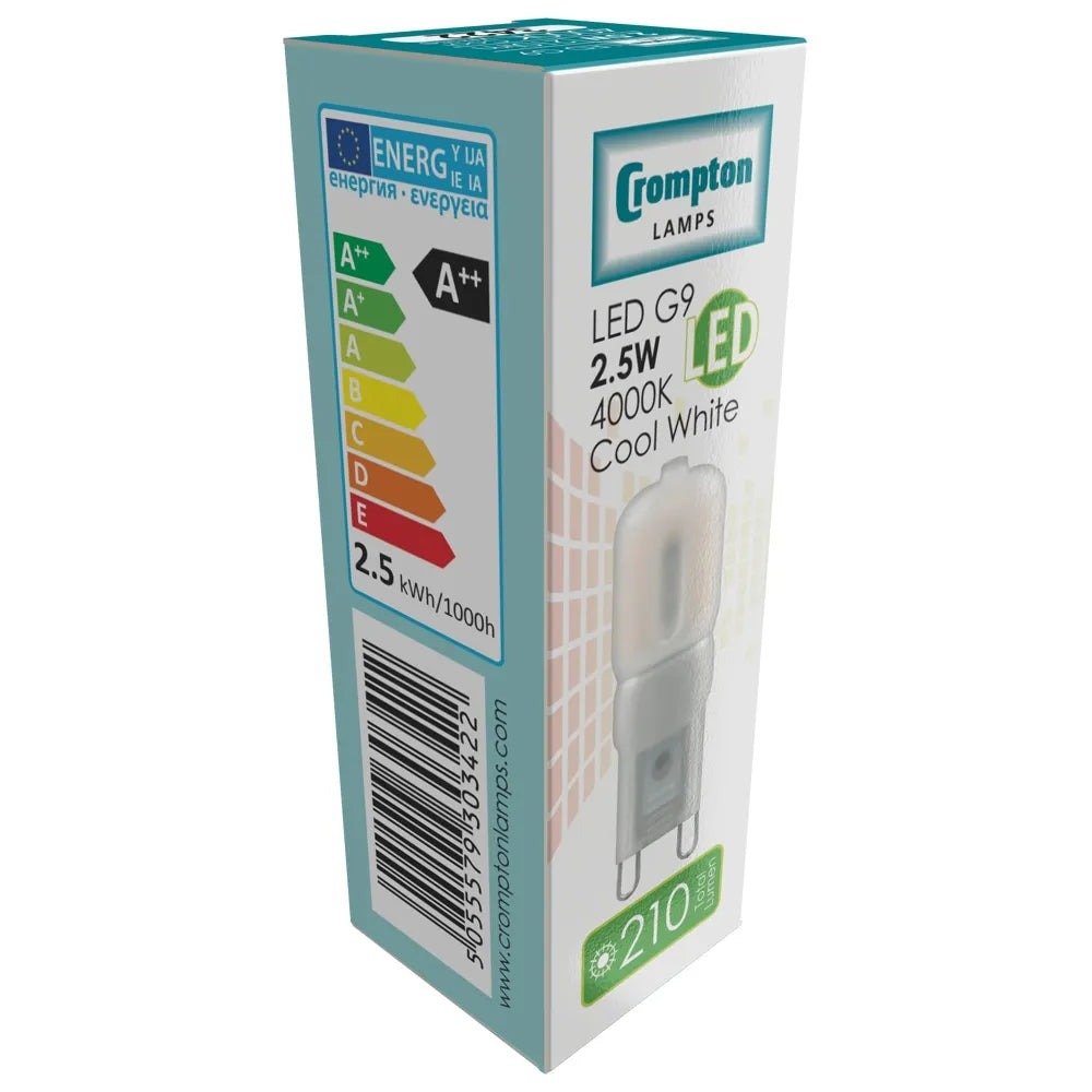 LED G9 Capsule • 2.5W • 2700K • G9