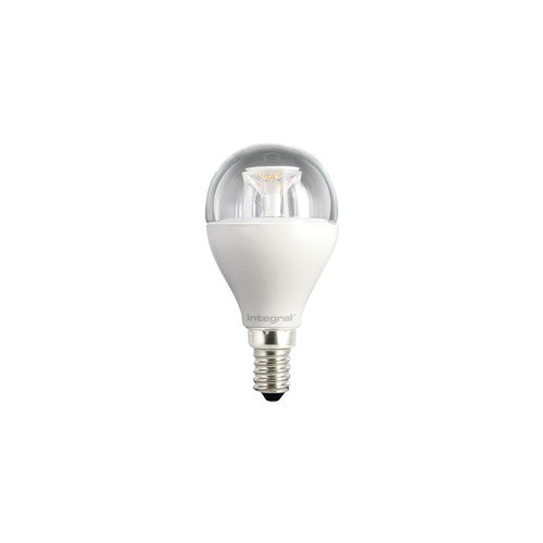 Integral LED Golf Ball Bulb E14 470Lm 4.9W 2700K Non-Dimm 220 Beam Clear Integral - ILGOLFE14NC012