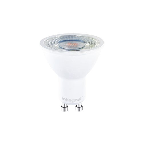 Integral LED Gu10 Bulb 5W Red Non-Dimm 40 Beam Integral - ILGU10NH106