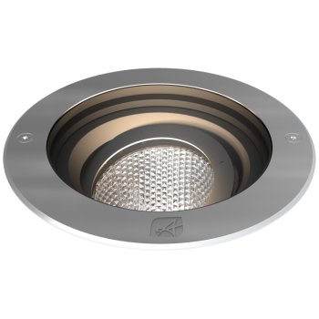 Ansell Lighting AFRWOLED/185 Fresno 15W 3000K Stainless Steel Adjustable LED Ingroud Uplight