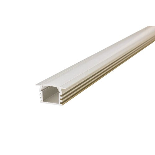 Integral LED Profile Aluminium Recessed 1M Slide-In Frosted Diffuser For Ip65 10Mm Width Strip Integral - ILPFR024