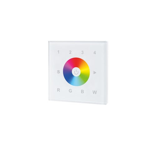 Integral LED Rf Wall Mount Touch Rgbw 4 Zone 100-240 Ac Input White Integral - ILRC017