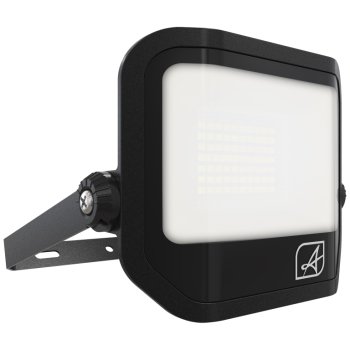 Ansell Lighting ATEL10/1/B Telic 10W CCT Selectable Black LED Floodlight