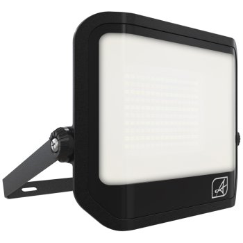 Ansell Lighting ATEL20/1/B Telic 20W CCT Selectable Black LED Floodlight