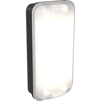 Ansell Lighting ASLE/1 Sleek Multi-Wattage CCT Selectable Black LED Bulkhead