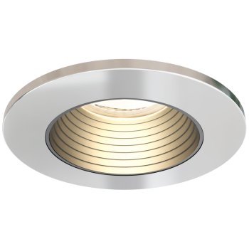 Ansell Lighting APRILEDPBZ/AG/CHB Prism Pro Anti-Glare Chrome Bezel with Matt Black Insert