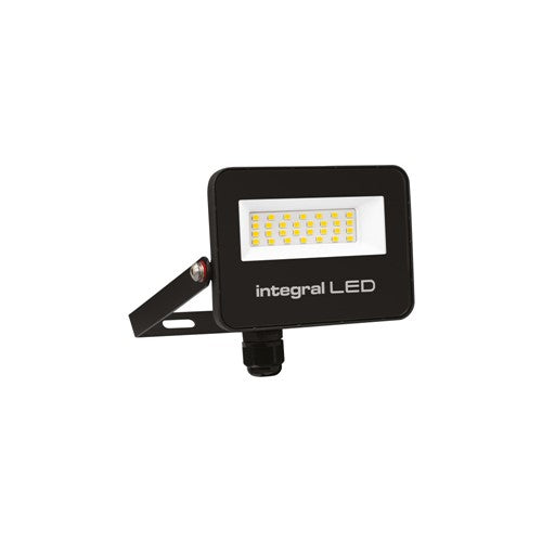 Integral LED Super Slim 2 Floodlight Ip67 2000Lm 20W 4000K 120? Non-Dimm 100Lm/W Black Integral - ILFLC231