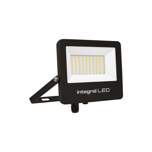 Integral LED Super Slim 2 Floodlight Ip67 7000Lm 70W 4000K 120? Non-Dimm 100Lm/W Black Integral - ILFLC234