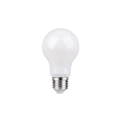 Integral LED Classic Filament Gls Bulb E27 830Lm 7W 5000K Dimmable 300 Beam Frosted Integral - ILGLSE27DF104