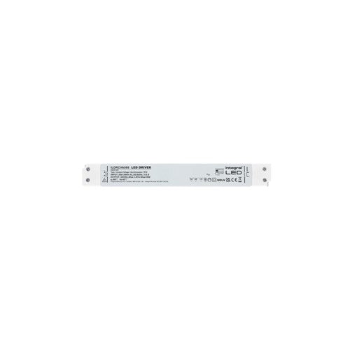 Integral LED Constant Voltage Long & Slim Driver 45W 24Vdc Ip20 Non-Dimm 180-264V Input - ILDRCVA066