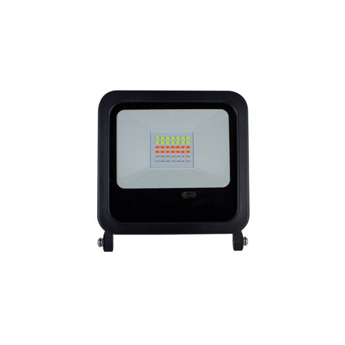 Integral LED 30W Compact Colour Rgb Ip65 Floodlight With Remote Control - ILFLRGB030