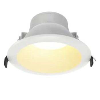Ansell Lighting AVANTLG3/CW/DM3 Vantage UGR<19 28W 4000K Fixed LED Downlight - DALI-Dimmable, Emergency