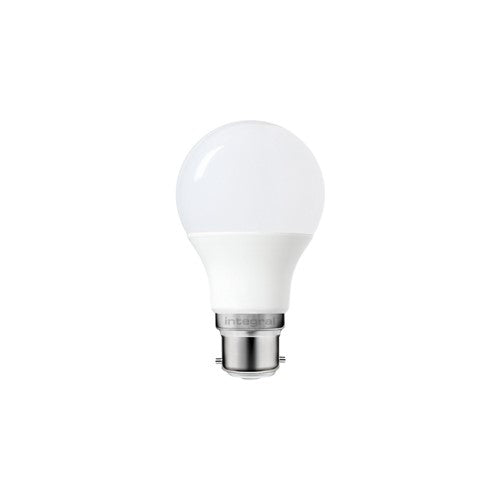 Integral LED Gls Bulb B22 470Lm 4W 2700K Non-Dimm 240 Beam Frosted Integral - ILGLSB22NC107