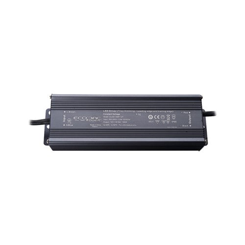 Integral LED Constant Voltage Driver 100W 24Vdc Ip66 Triac Dimmable 200-240V Input 10W Min Load Ecopac Power - ELED-100P-24T