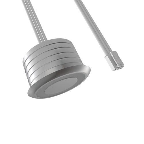 Integral LED 12V And 24V Master Sensor Touch On/Off And Dimming Recessed 17Mm Cutout With 3Pin Clip 1.5M - ILDRAA104