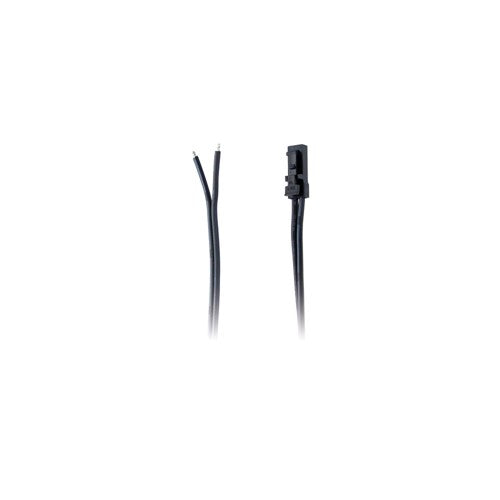 Integral LED 12V 2M Driver Extension Lead Male Only 2Pin 2.54Mm Black Clip 3A Max - ILDRAA117