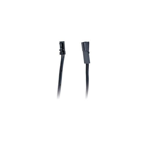 Integral LED 12V 2M Driver Extension Lead Male/Female 2Pin 2.54Mm Black Clips 3A Max - ILDRAA116