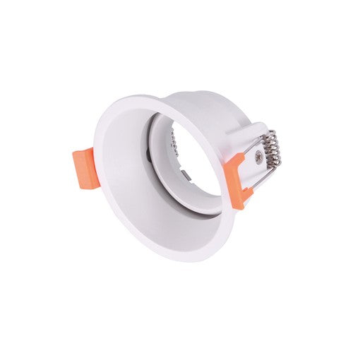 Integral LED Accentplus Downlight For Led Gu10 72Mm Cutout Ip20 White Round 30 Deg Two Sides Tiltable - ILDL72N009