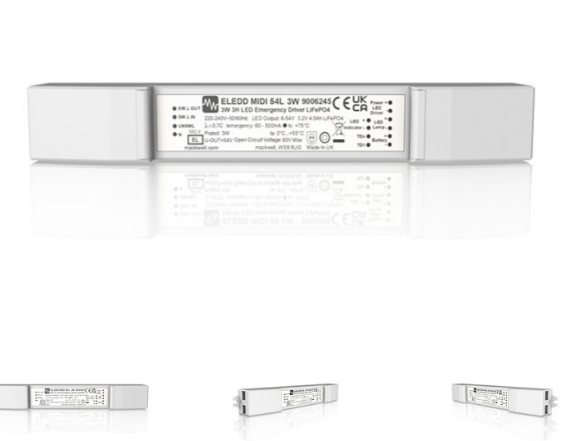 ELEDD MIDI 54V 3.0W LiFePO4 3H Conversion Kit DALI 9006555 Mackwell - Easy Control Gear