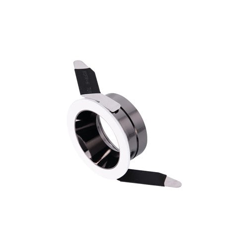 Integral LED Accentplus Downlight For Led Gu10 60Mm Cutout Ip20 Mirror Black Round - ILDL60N006