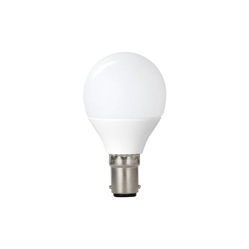 Integral LED Golf Ball Bulb B15 470Lm 4.2W 2700K Non-Dimm 240 Beam Frosted Integral - ILGOLFB15NC052