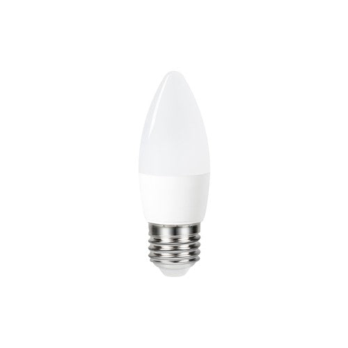 Integral LED Candle Bulb E27 470Lm 4.9W 2700K Non-Dimm 250 Beam Frosted Integral - ILCANDE27NC066