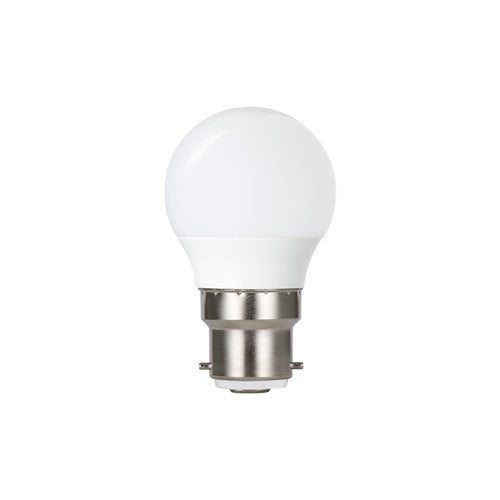 Integral LED Golf Ball Bulb B22 250Lm 2.2W 2700K Non-Dimm 240 Beam Frosted Integral - ILGOLFB22NC051