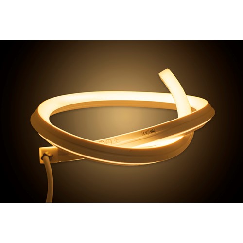Integral LED Neon Strip Top/Side Bend Ip67 5M 2700K 24V 7.2W/M 400Lm/M 168Led/M 120 Beam Cri90 Bag Pack - ILSTWHIC202E