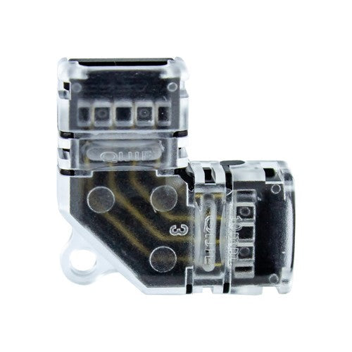 Integral LED L Shape Corner Connector 5Pack For 10Mm Width Rgb Strip Ip20 4 Pin Dc3-24V / 5A Max - ILSTAA307
