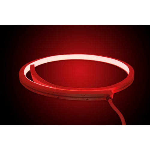 Integral LED Neon Strip Top Bend Ip67 10M Red 24V 9.6W/M 120Led/M 120 Beam Box Pack - ILSTREDC198E