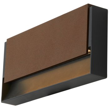 Ansell Lighting AGALIA/MAXI/RUST Galia Maxi 8W CCT Selectable Rust LED Wall Light