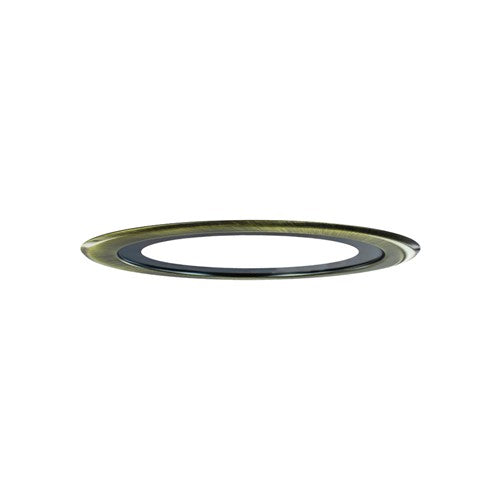 Integral LED Evofire Fire Rated Downlight 70-100Mm Cutout Ip65 Antique Brass Round Adapter Integral - ILDLFR70D049