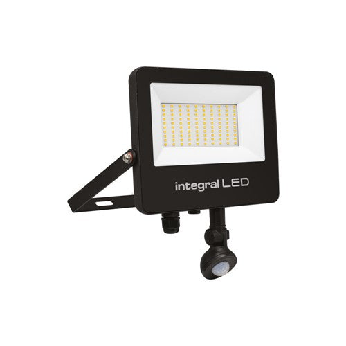 Integral LED Super Slim 2 Floodlight Ip67 7000Lm 70W Tuya 3000/4000/6500K Pir 120° Dimmable 100Lm/W Black Integral - ILFLC254