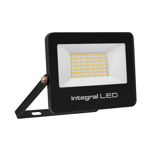 Integral LED Super Slim 2 Floodlight Ip67 3000Lm 30W Tuya 3000/4000/6500K 120° Dimmable 100Lm/W Black Integral - ILFLC247