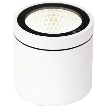 Ansell Lighting AFULED/W Furia AC 10W 3000K White Surface Mounted LED Downlight