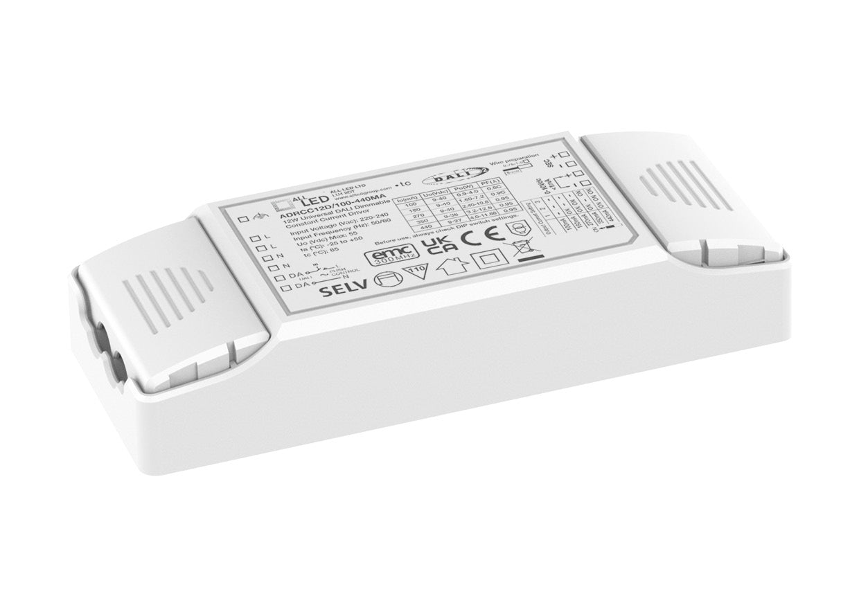 UNIDRIVE-CC 12W DALI & 1-10V Constant Current Driver