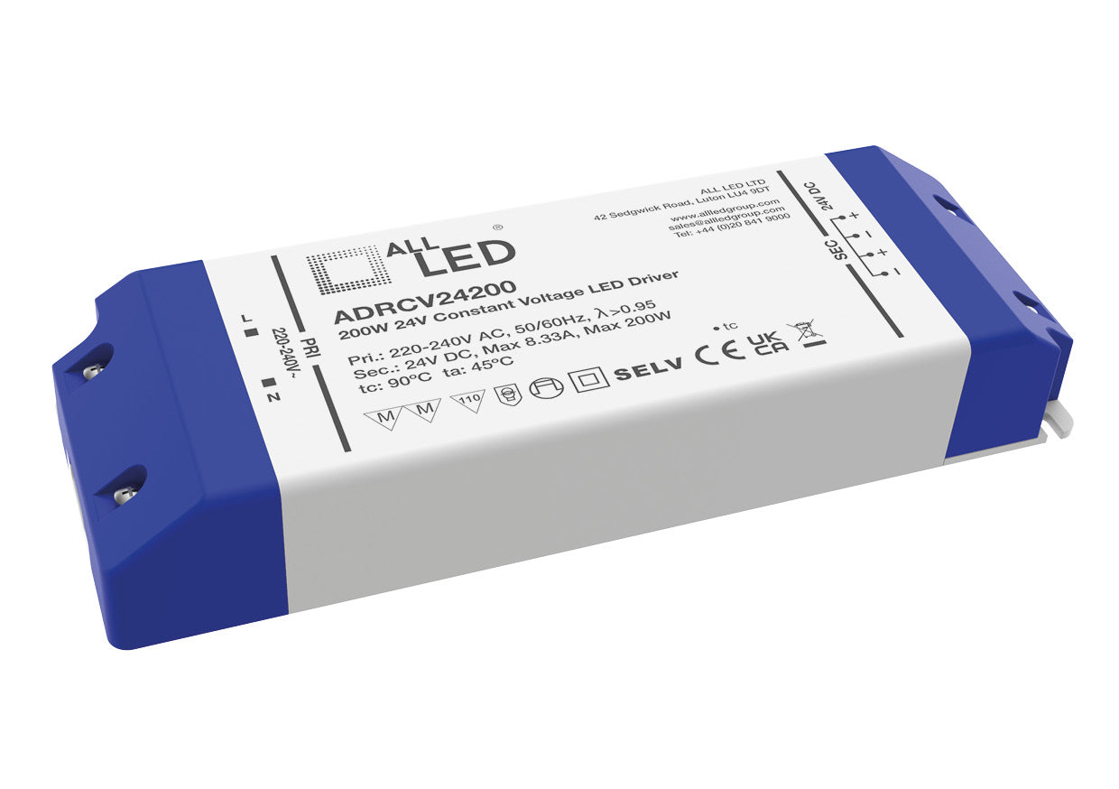 Drive24 24V DC Constant Voltage LED Drivers 200W