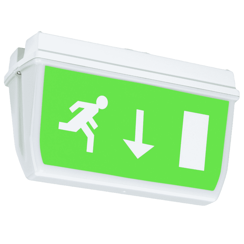 Axiom IP65 LED Bulkhead/Exit Sign