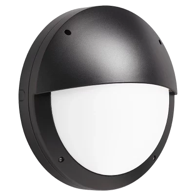 ELP AMAX/EYE/PD/M3D/BL Eyelid cover; DALI Mains + DALI Maintained emergency; Black