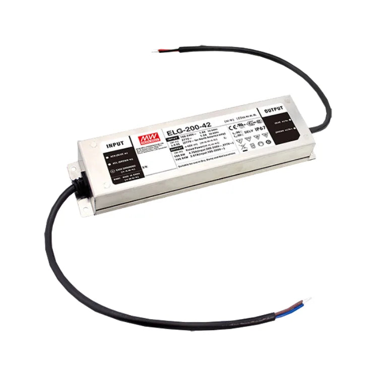 ELG-200-24A-3Y - Mean Well ELG-200-24A-3Y Constant Voltage Constant Current LED Driver 200W 24V